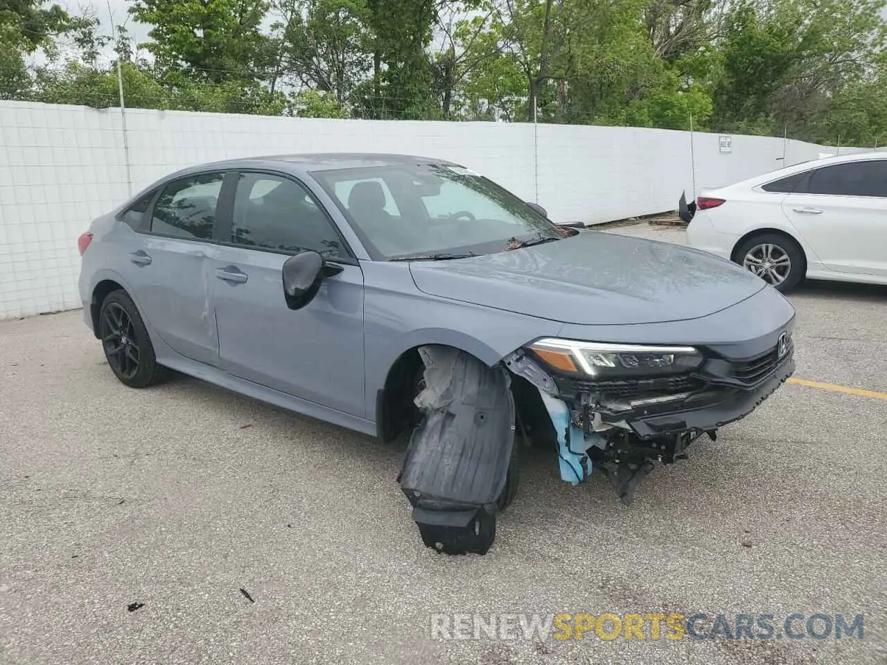 4 Photograph of a damaged car 2HGFE2F55RH527939 HONDA CIVIC 2024