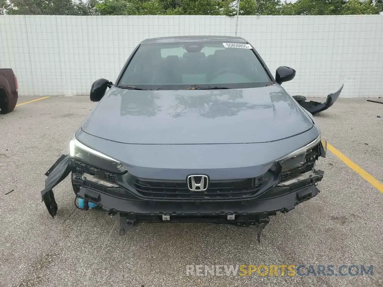 5 Photograph of a damaged car 2HGFE2F55RH527939 HONDA CIVIC 2024