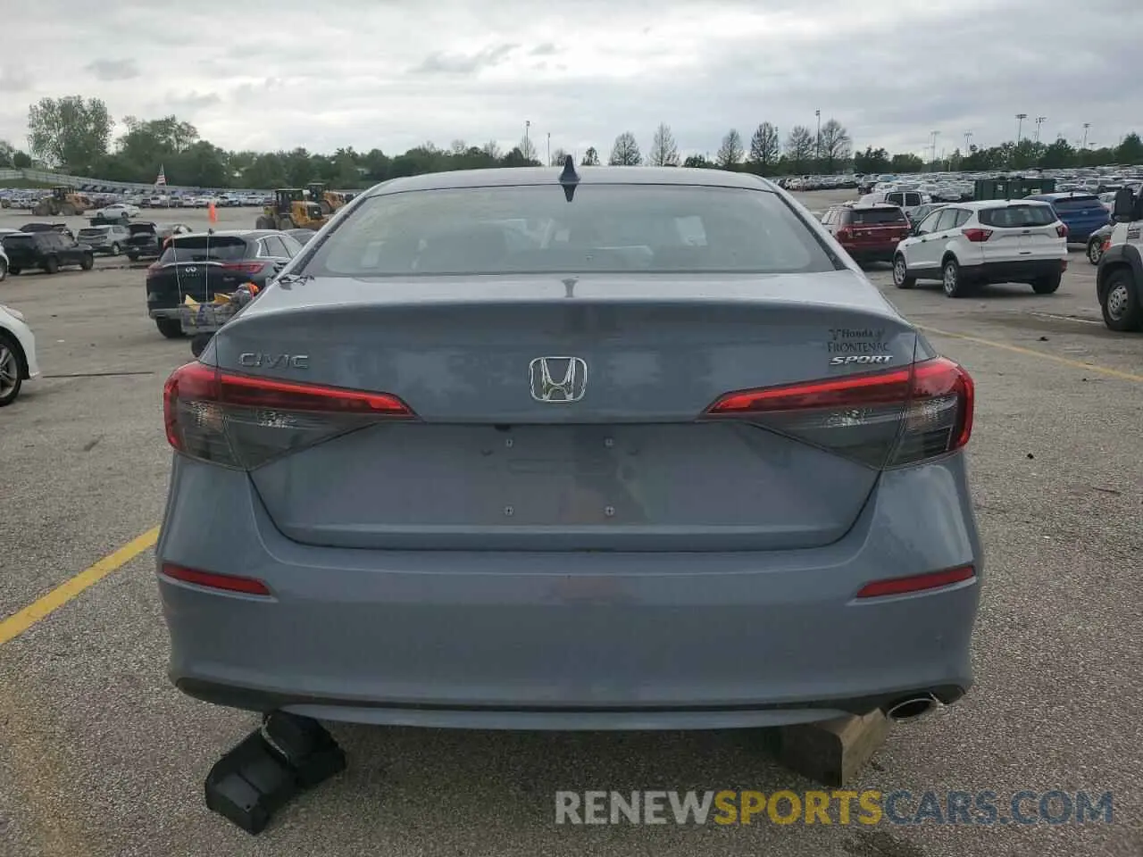 6 Photograph of a damaged car 2HGFE2F55RH527939 HONDA CIVIC 2024