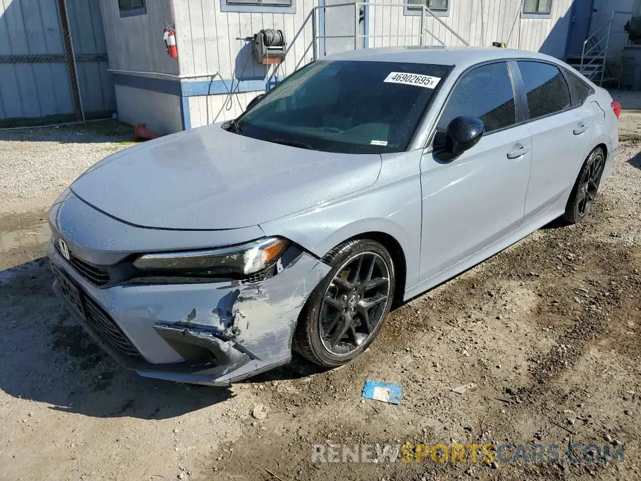 1 Photograph of a damaged car 2HGFE2F55RH528590 HONDA CIVIC 2024