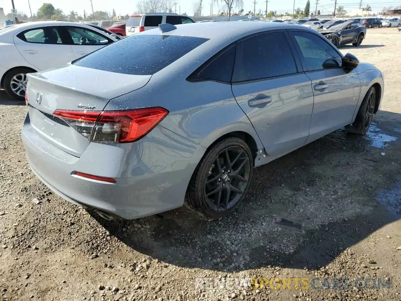 3 Photograph of a damaged car 2HGFE2F55RH528590 HONDA CIVIC 2024