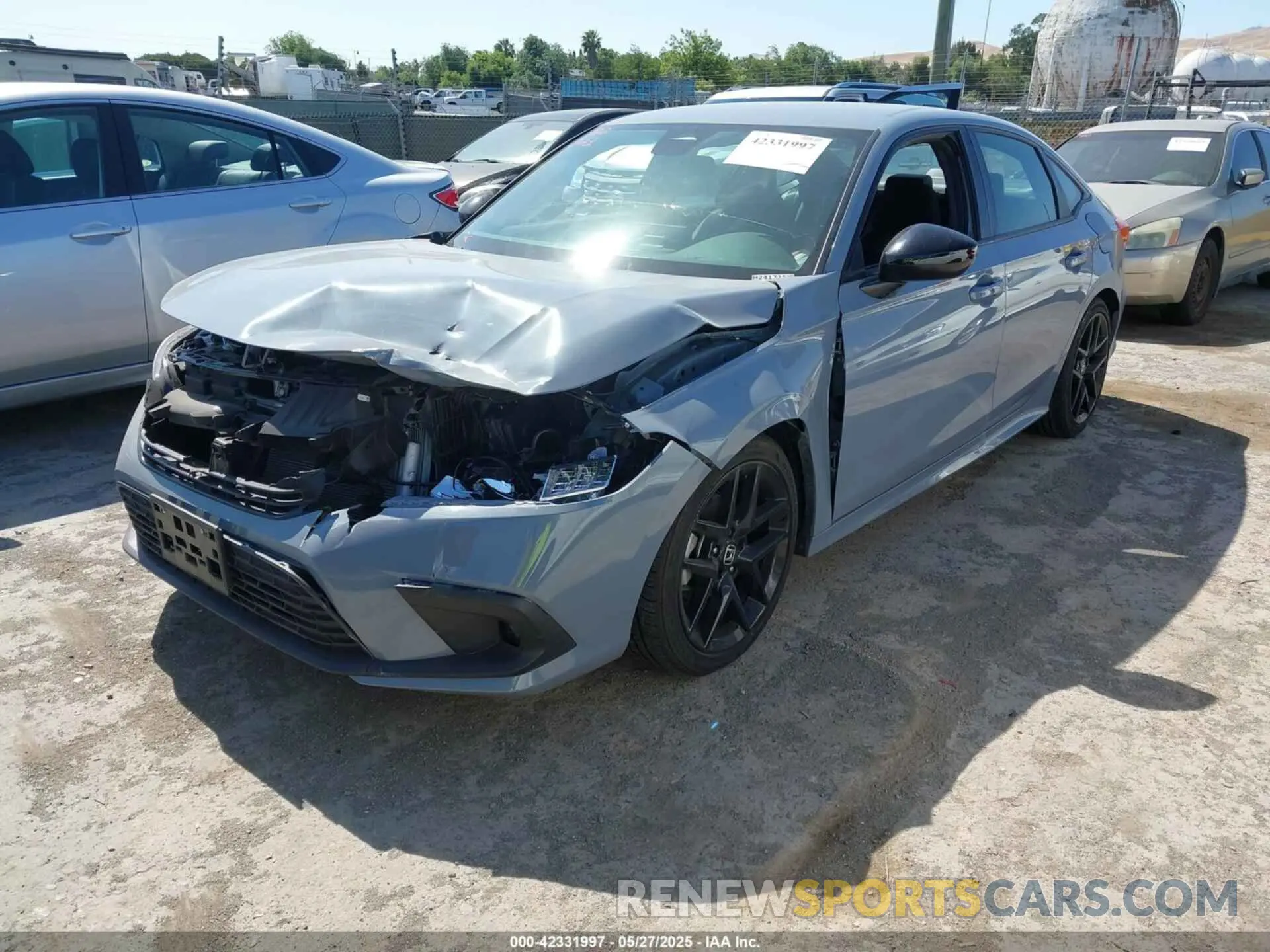 2 Photograph of a damaged car 2HGFE2F55RH531117 HONDA CIVIC 2024
