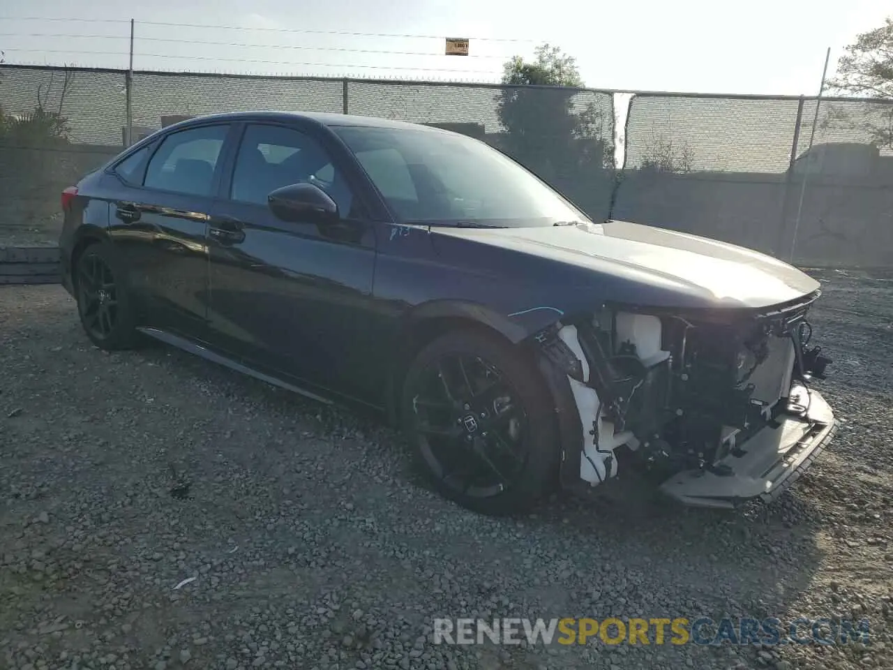 4 Photograph of a damaged car 2HGFE2F55RH536785 HONDA CIVIC 2024