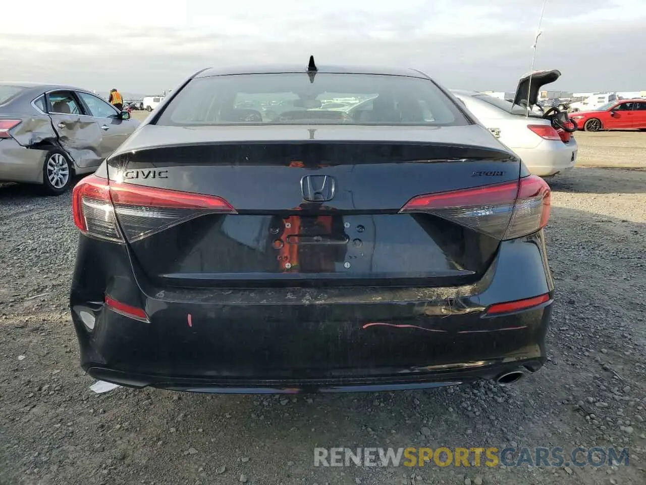 6 Photograph of a damaged car 2HGFE2F55RH536785 HONDA CIVIC 2024