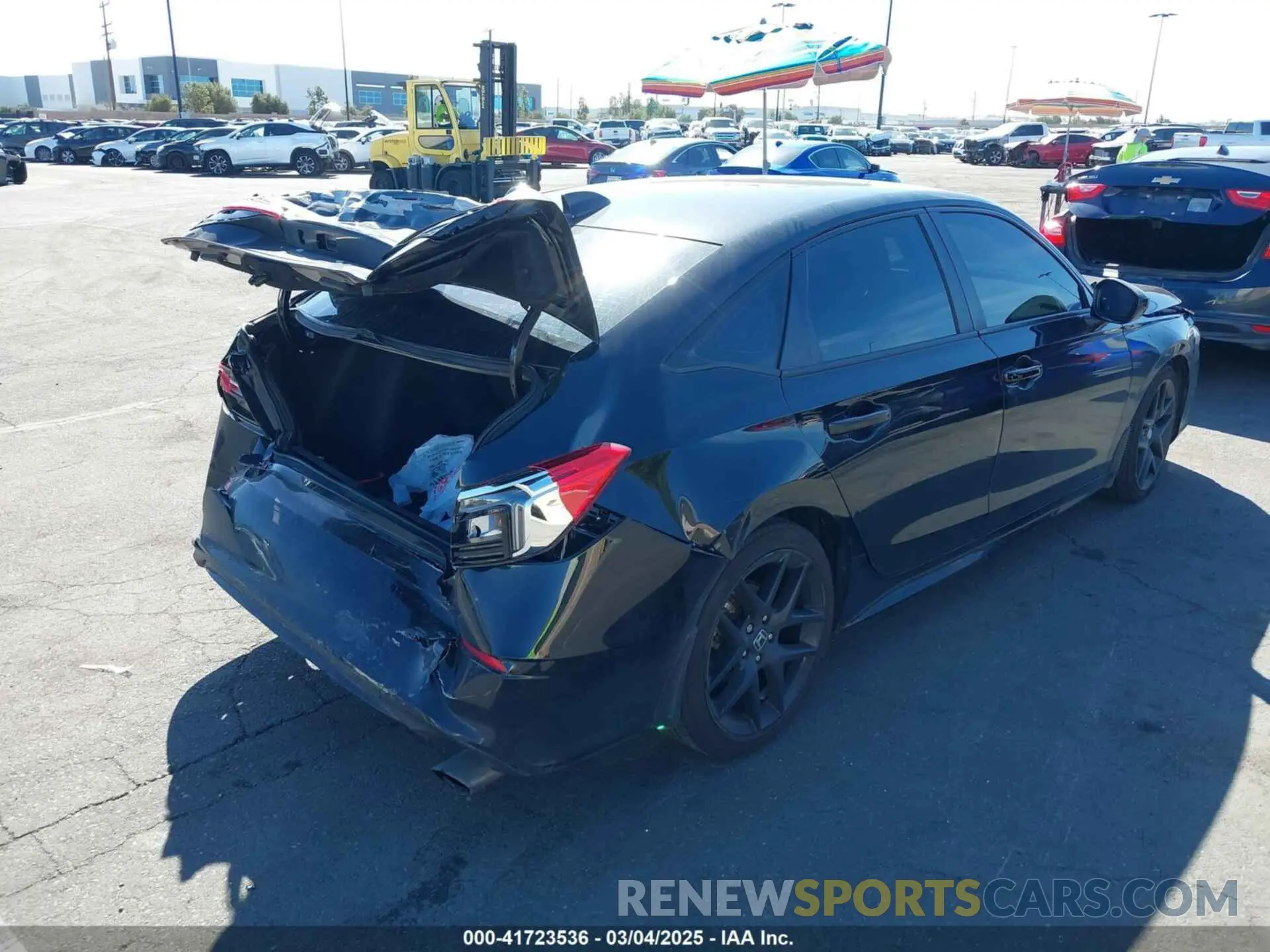 4 Photograph of a damaged car 2HGFE2F55RH538505 HONDA CIVIC 2024
