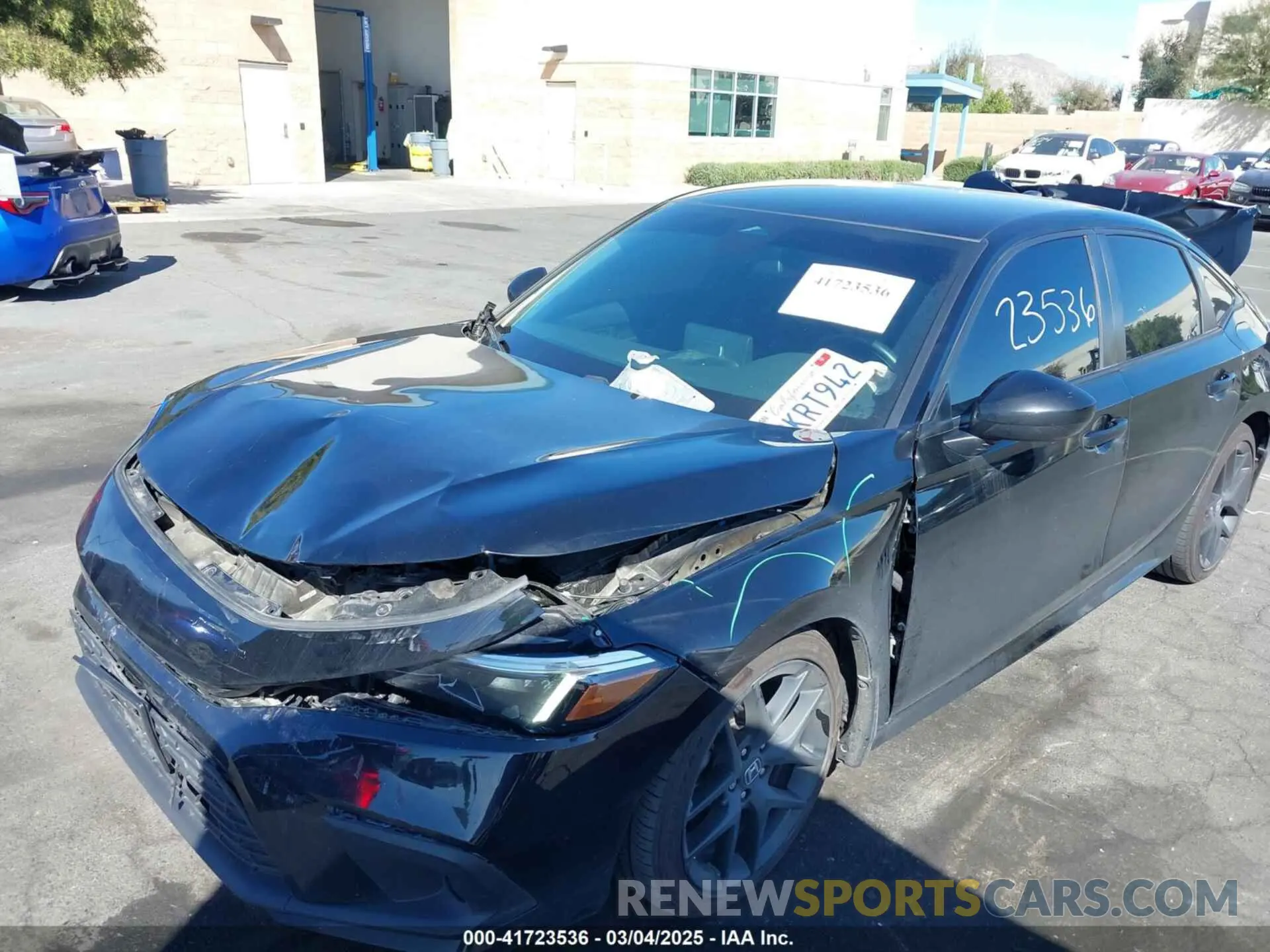 6 Photograph of a damaged car 2HGFE2F55RH538505 HONDA CIVIC 2024