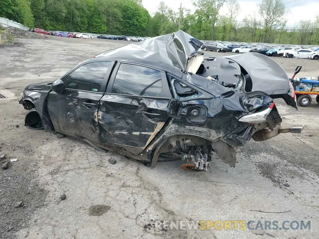 2 Photograph of a damaged car 2HGFE2F55RH541758 HONDA CIVIC 2024