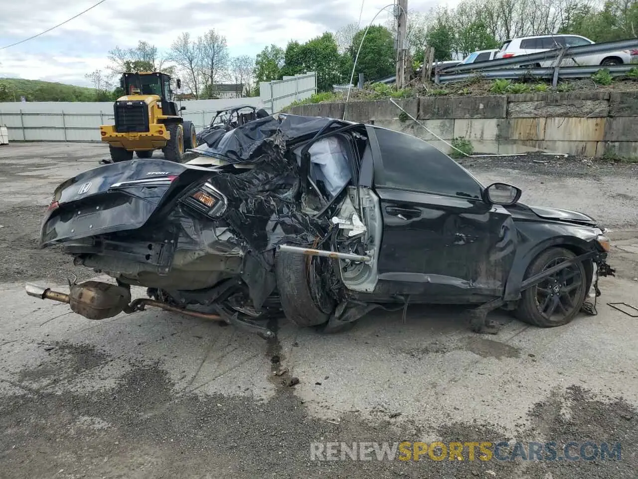 3 Photograph of a damaged car 2HGFE2F55RH541758 HONDA CIVIC 2024