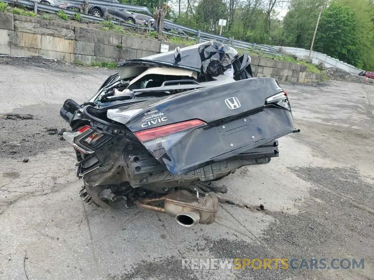 6 Photograph of a damaged car 2HGFE2F55RH541758 HONDA CIVIC 2024