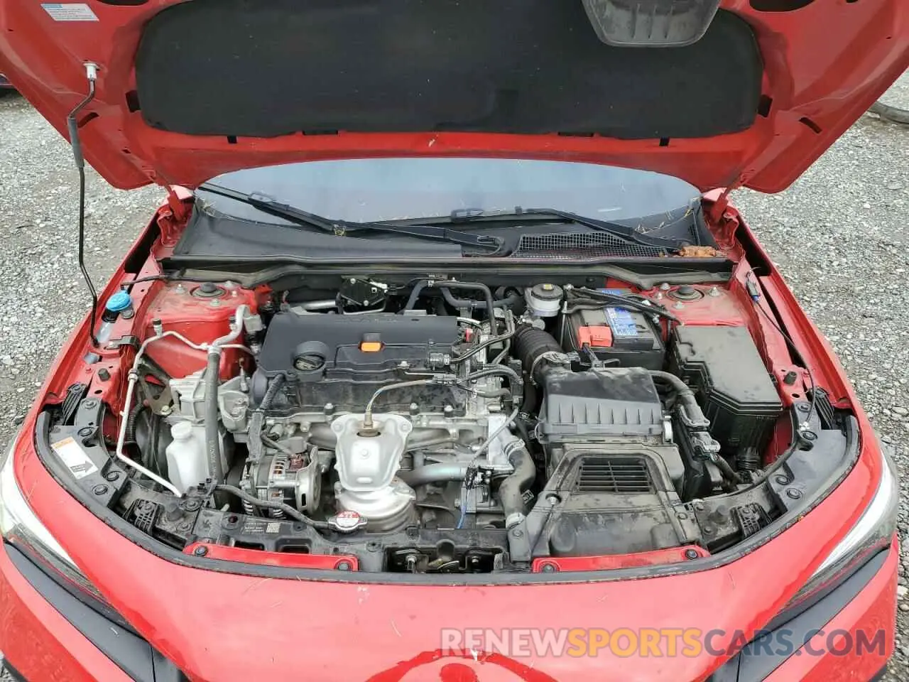 11 Photograph of a damaged car 2HGFE2F55RH545762 HONDA CIVIC 2024
