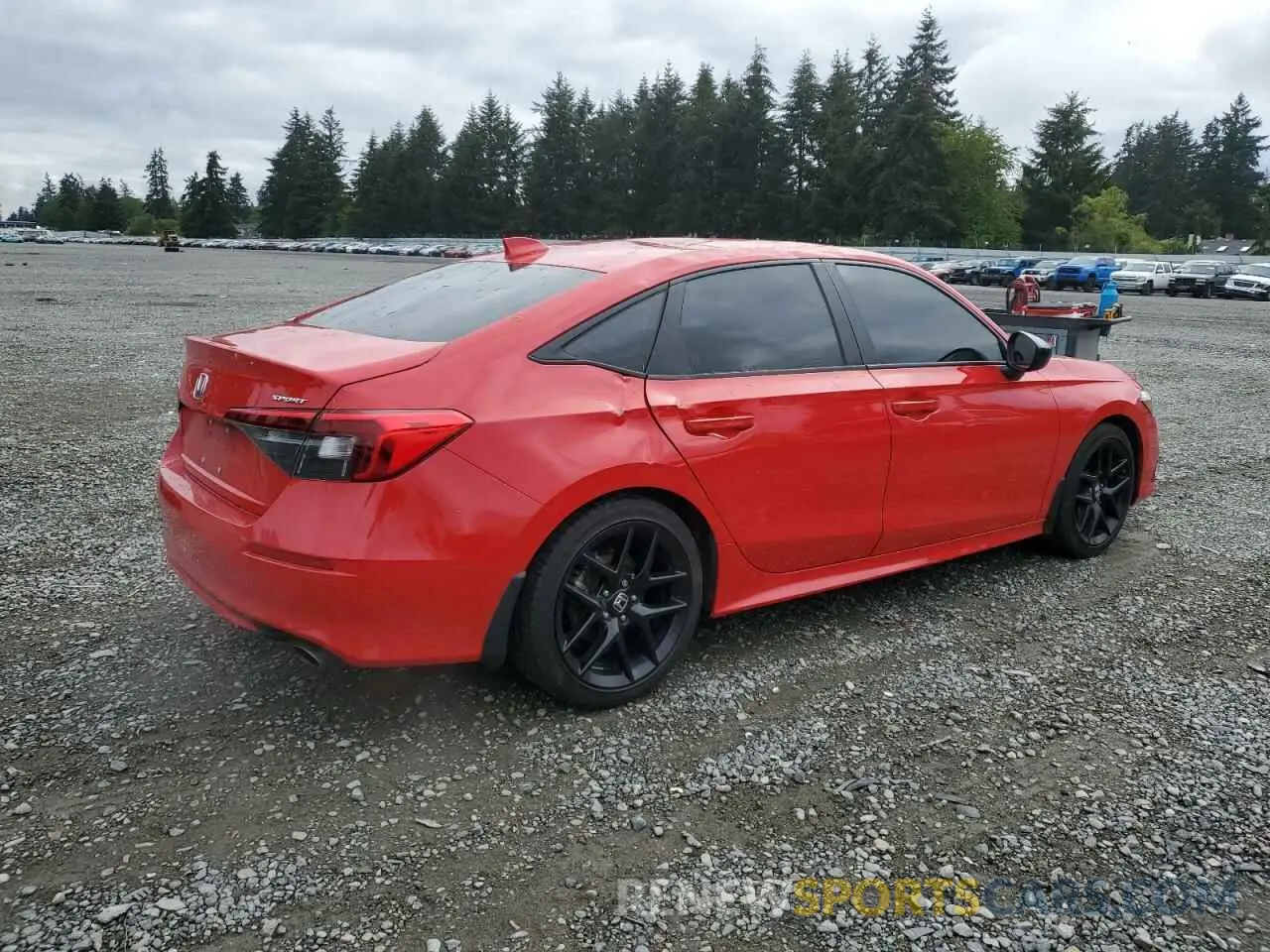 3 Photograph of a damaged car 2HGFE2F55RH545762 HONDA CIVIC 2024