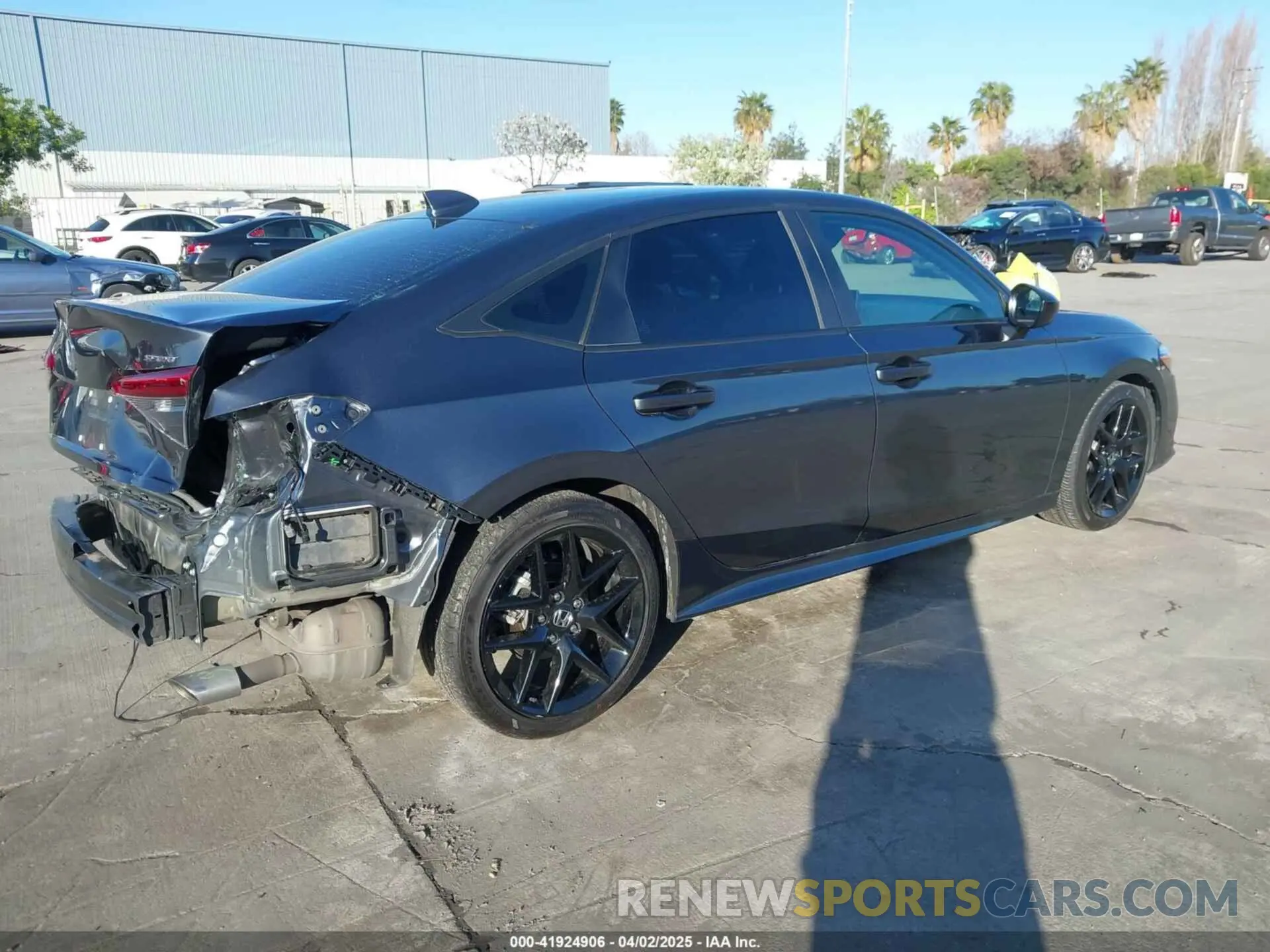 4 Photograph of a damaged car 2HGFE2F55RH546765 HONDA CIVIC 2024