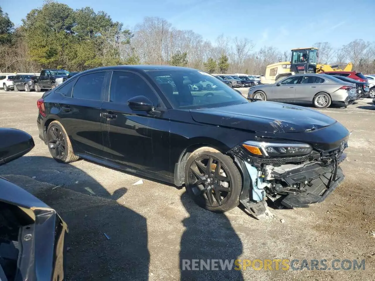 4 Photograph of a damaged car 2HGFE2F55RH547205 HONDA CIVIC 2024