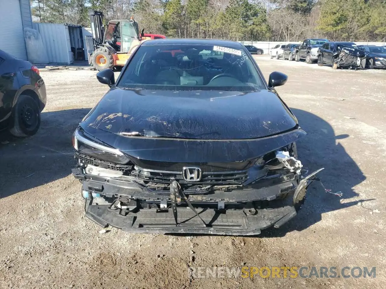 5 Photograph of a damaged car 2HGFE2F55RH547205 HONDA CIVIC 2024