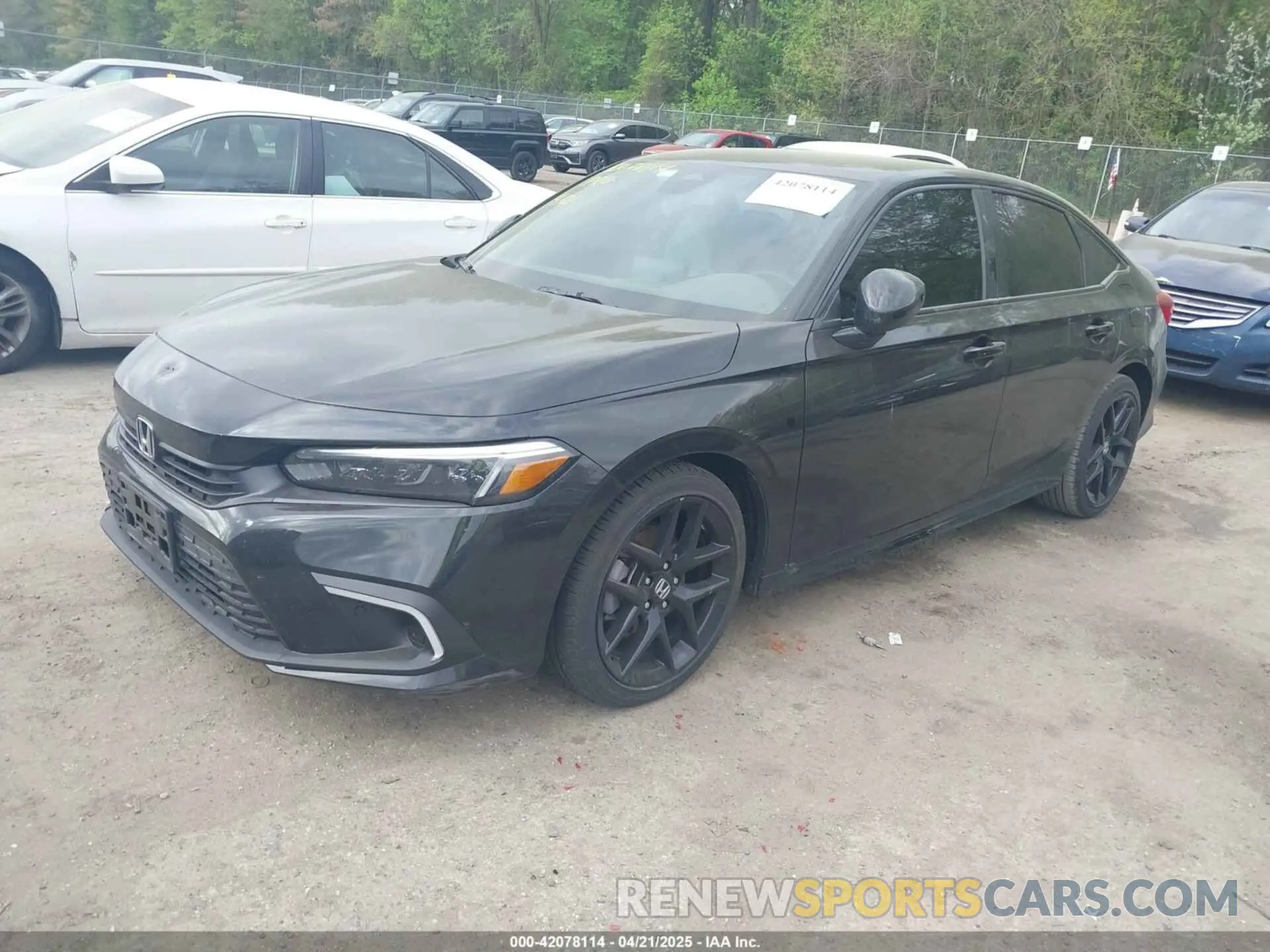 2 Photograph of a damaged car 2HGFE2F55RH550153 HONDA CIVIC 2024