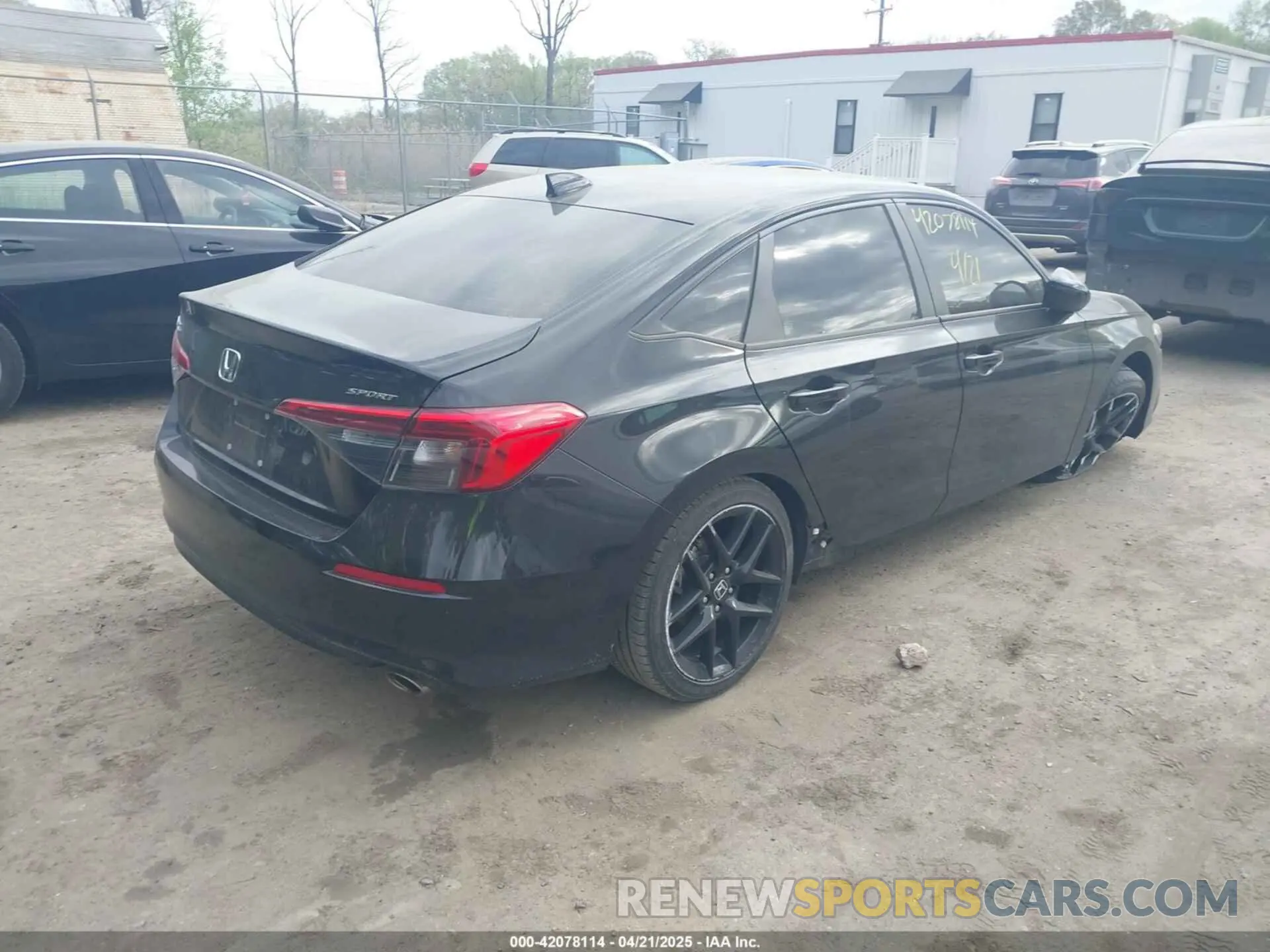 4 Photograph of a damaged car 2HGFE2F55RH550153 HONDA CIVIC 2024
