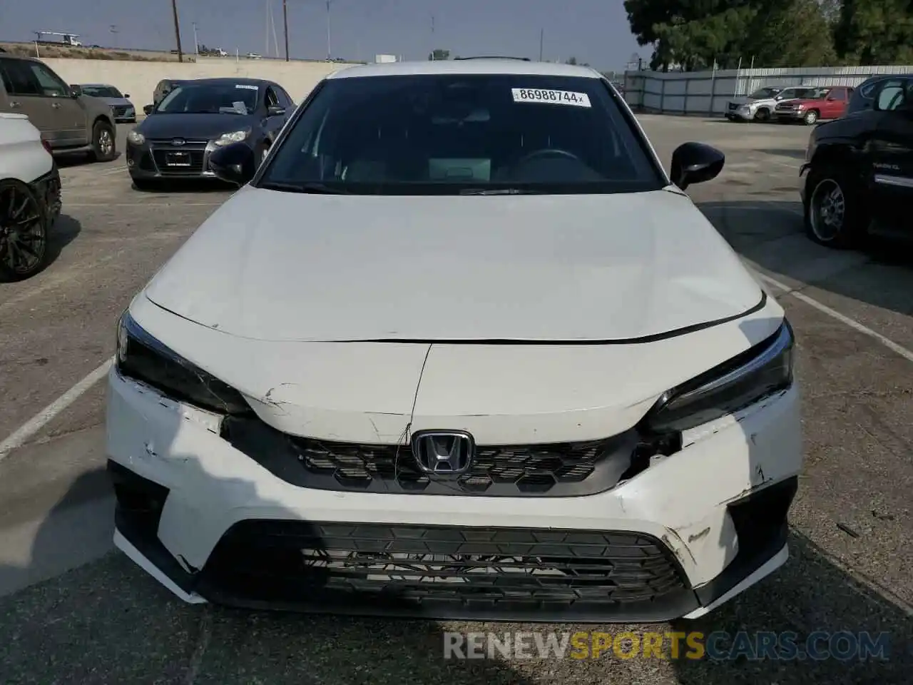 5 Photograph of a damaged car 2HGFE2F55RH550251 HONDA CIVIC 2024