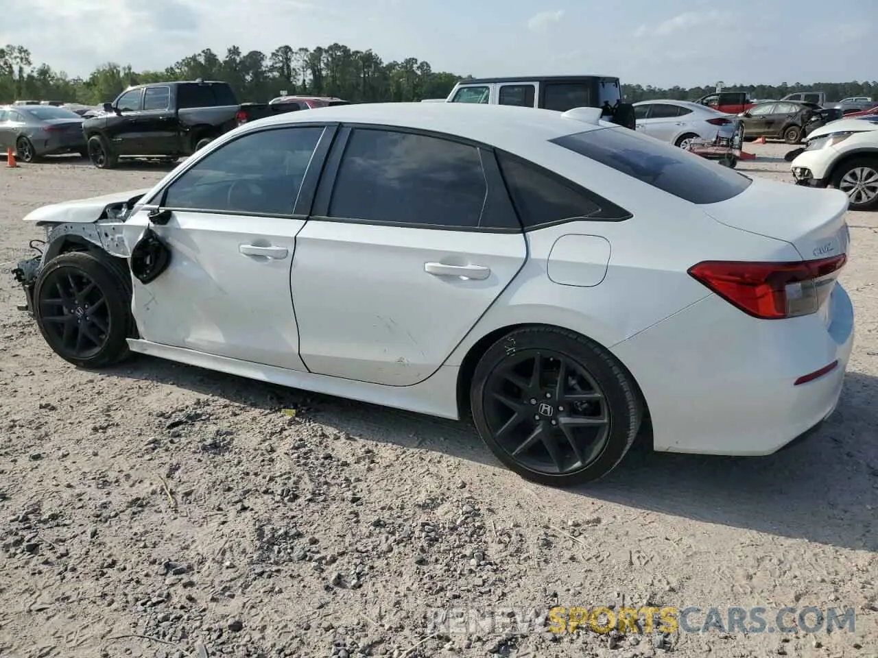 2 Photograph of a damaged car 2HGFE2F55RH550282 HONDA CIVIC 2024