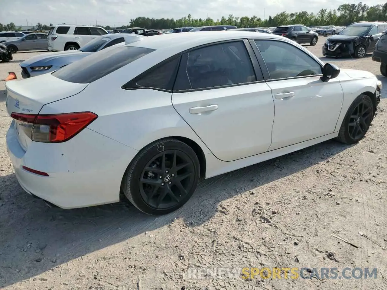 3 Photograph of a damaged car 2HGFE2F55RH550282 HONDA CIVIC 2024