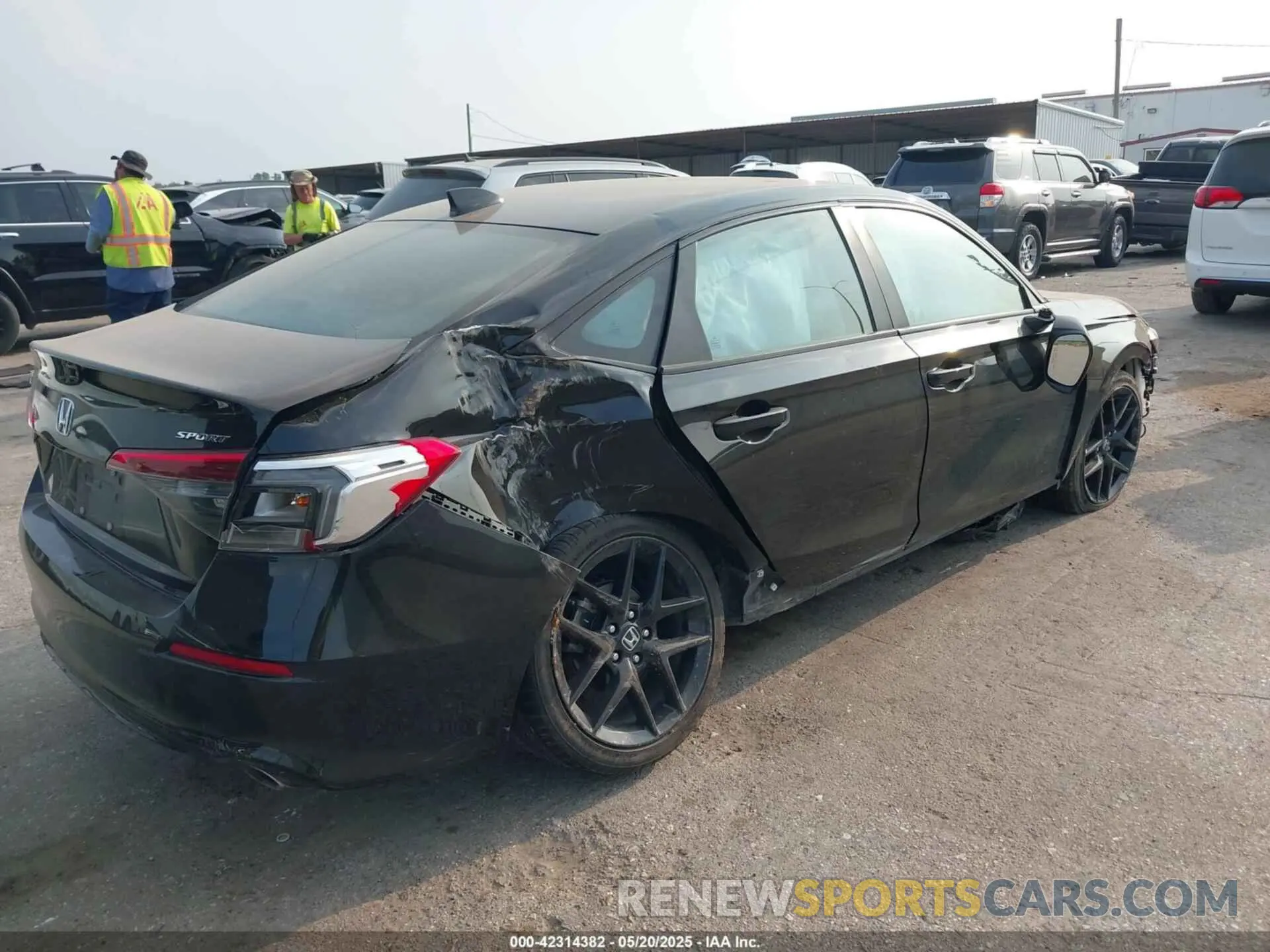 4 Photograph of a damaged car 2HGFE2F55RH551920 HONDA CIVIC 2024