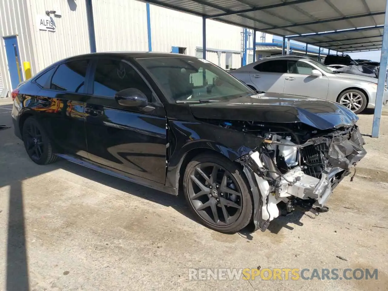4 Photograph of a damaged car 2HGFE2F55RH553375 HONDA CIVIC 2024