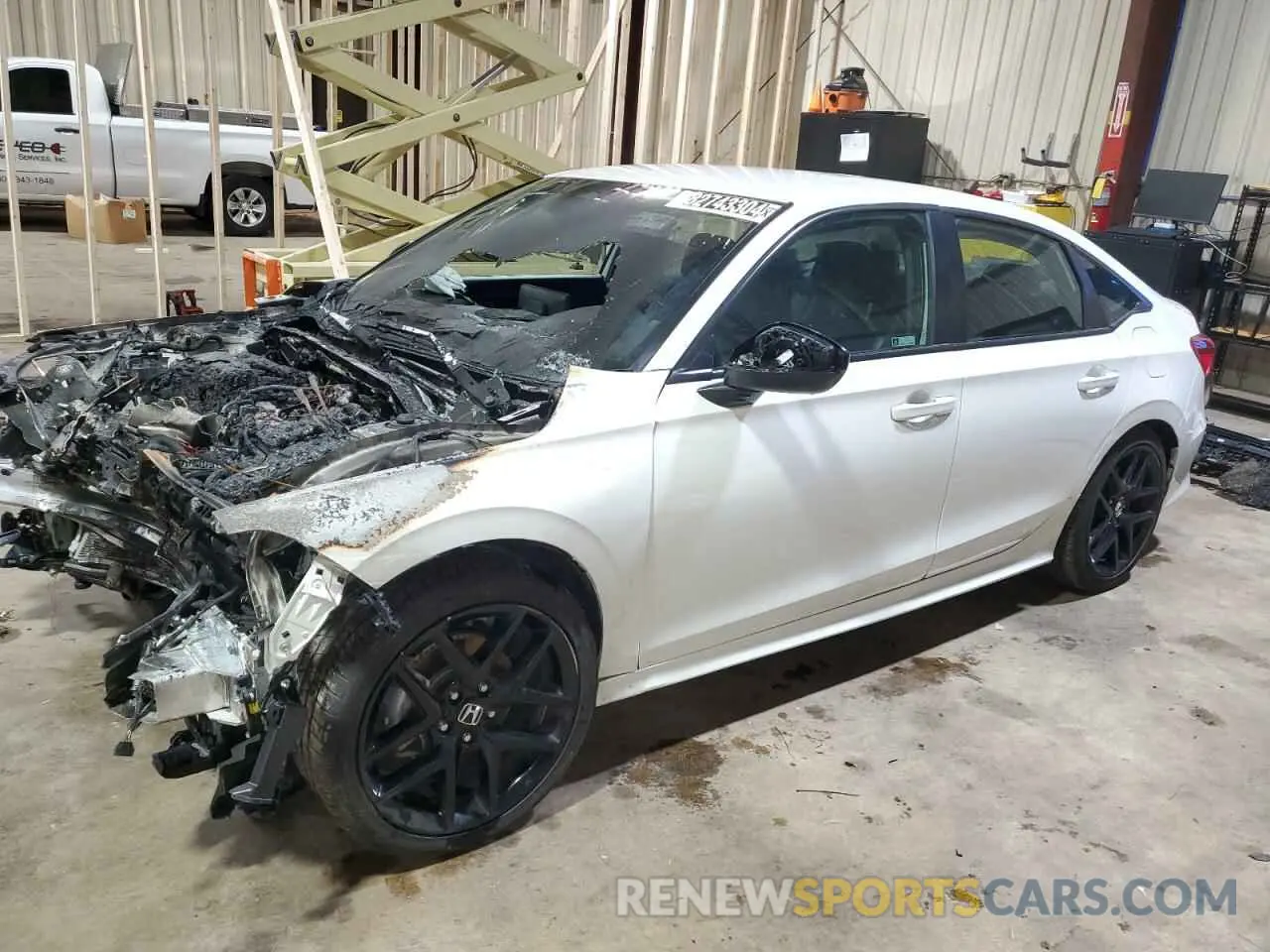 1 Photograph of a damaged car 2HGFE2F55RH561413 HONDA CIVIC 2024