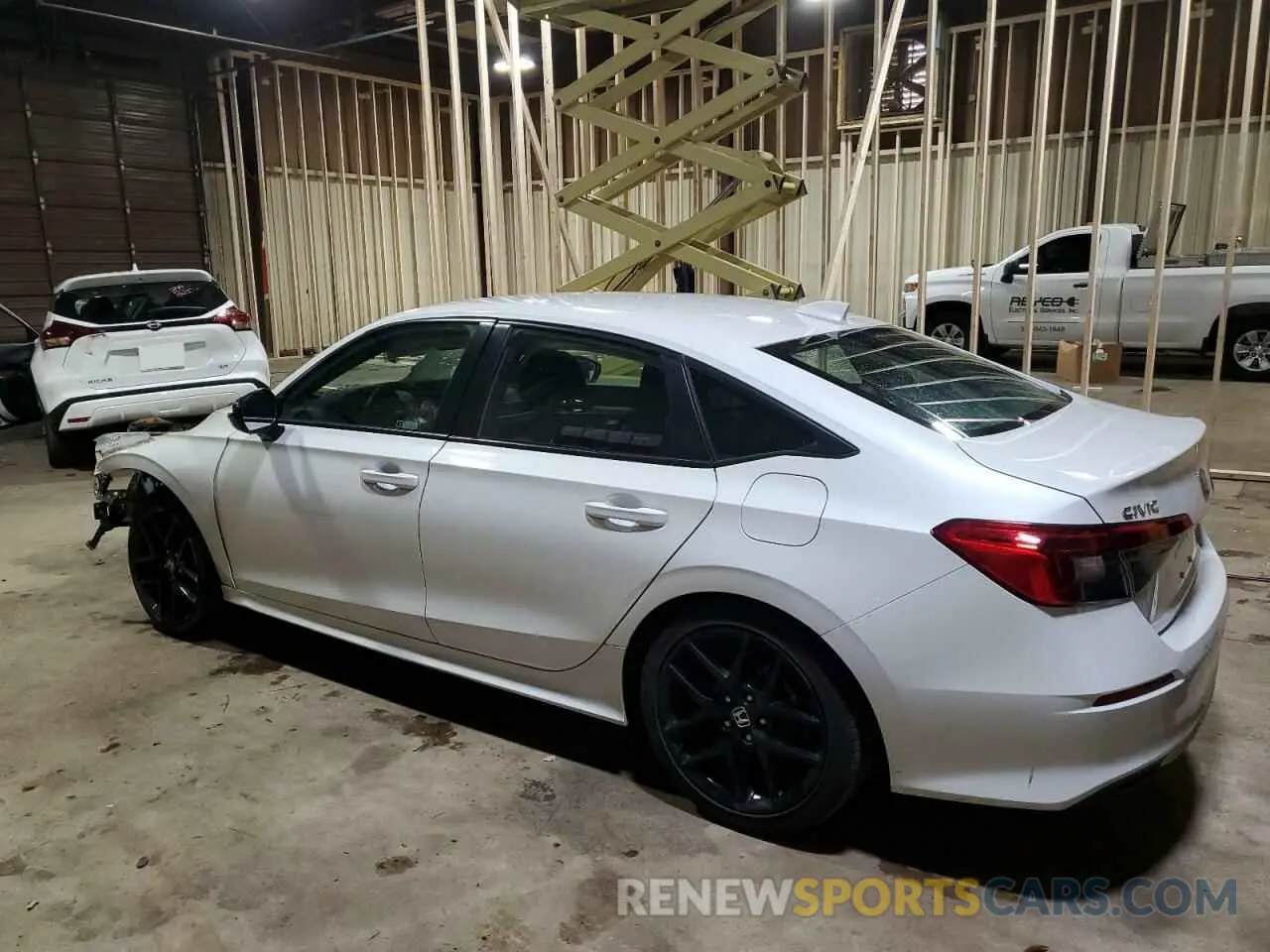 2 Photograph of a damaged car 2HGFE2F55RH561413 HONDA CIVIC 2024