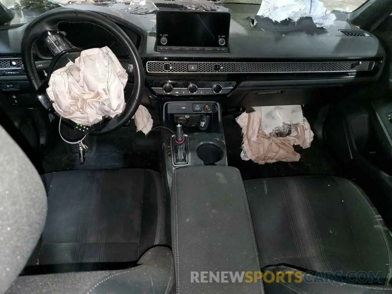 8 Photograph of a damaged car 2HGFE2F55RH561413 HONDA CIVIC 2024