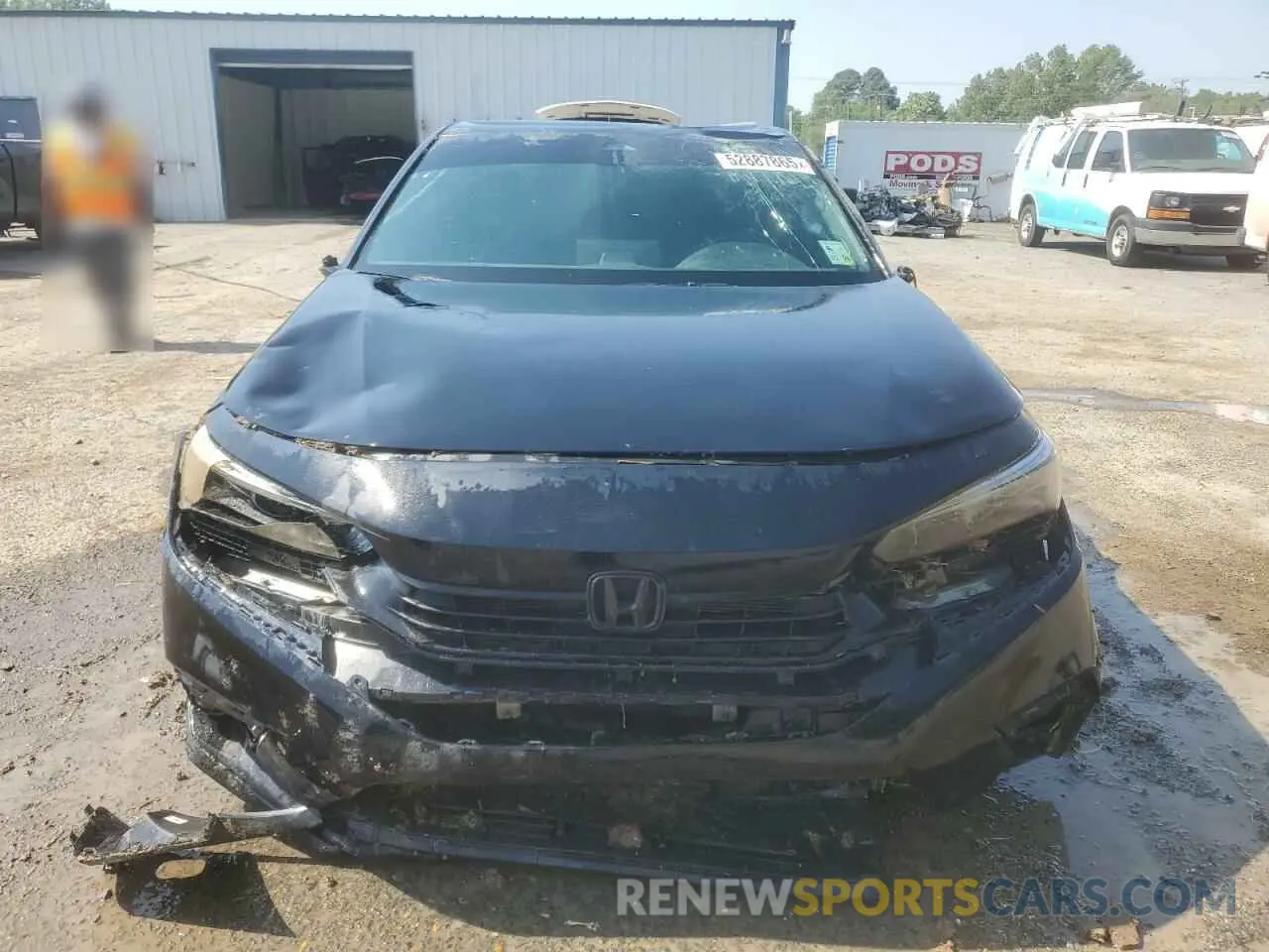 5 Photograph of a damaged car 2HGFE2F55RH569768 HONDA CIVIC 2024