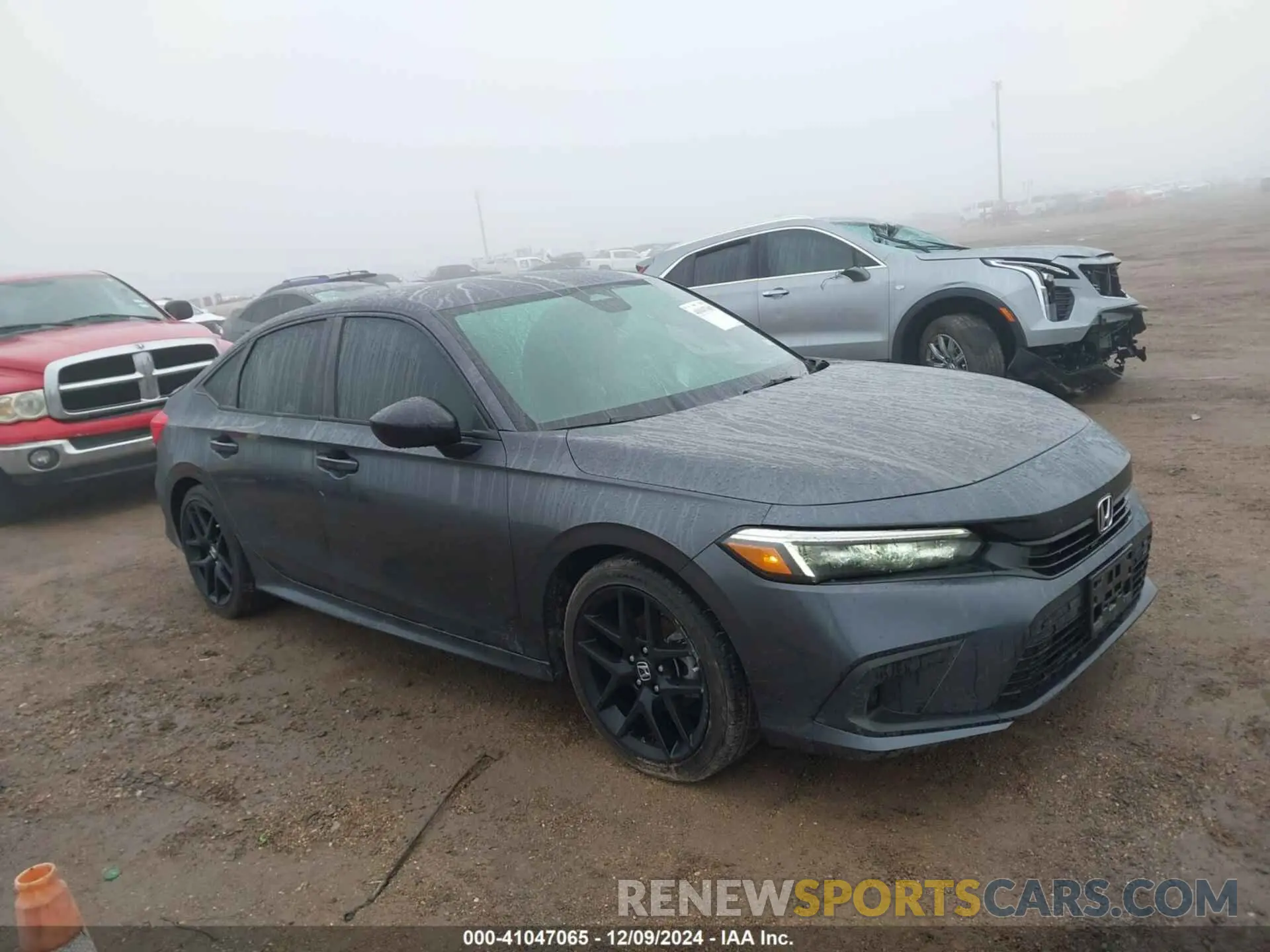 13 Photograph of a damaged car 2HGFE2F55RH575599 HONDA CIVIC 2024