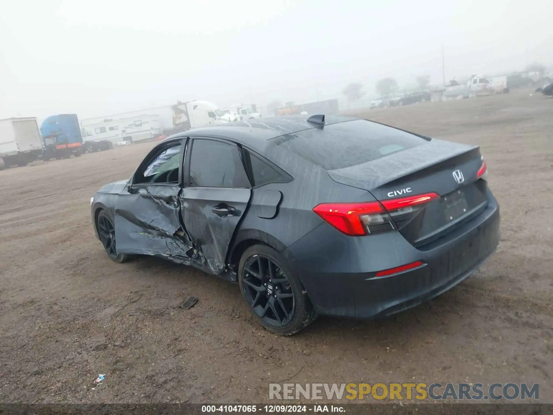 14 Photograph of a damaged car 2HGFE2F55RH575599 HONDA CIVIC 2024