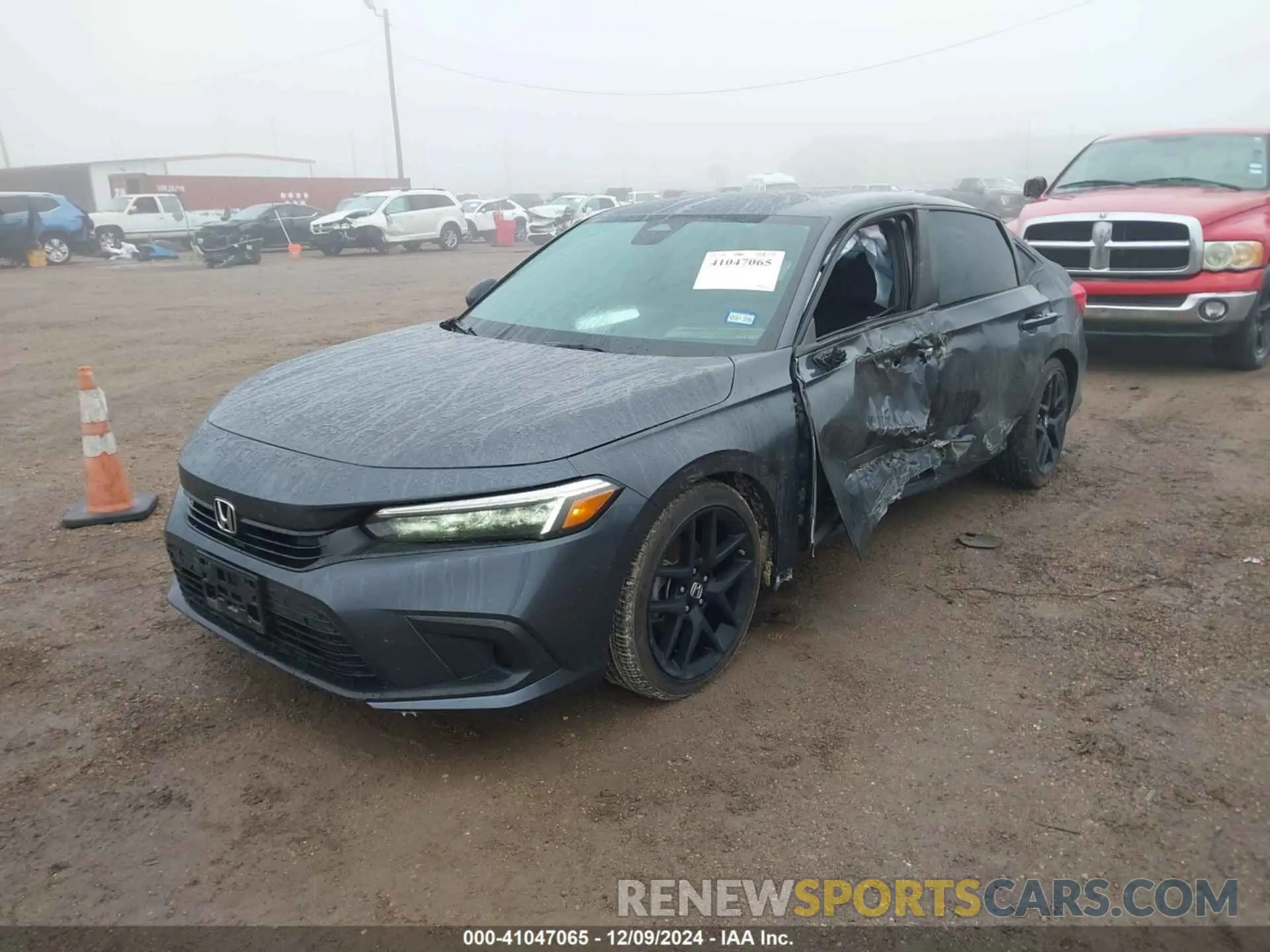 2 Photograph of a damaged car 2HGFE2F55RH575599 HONDA CIVIC 2024