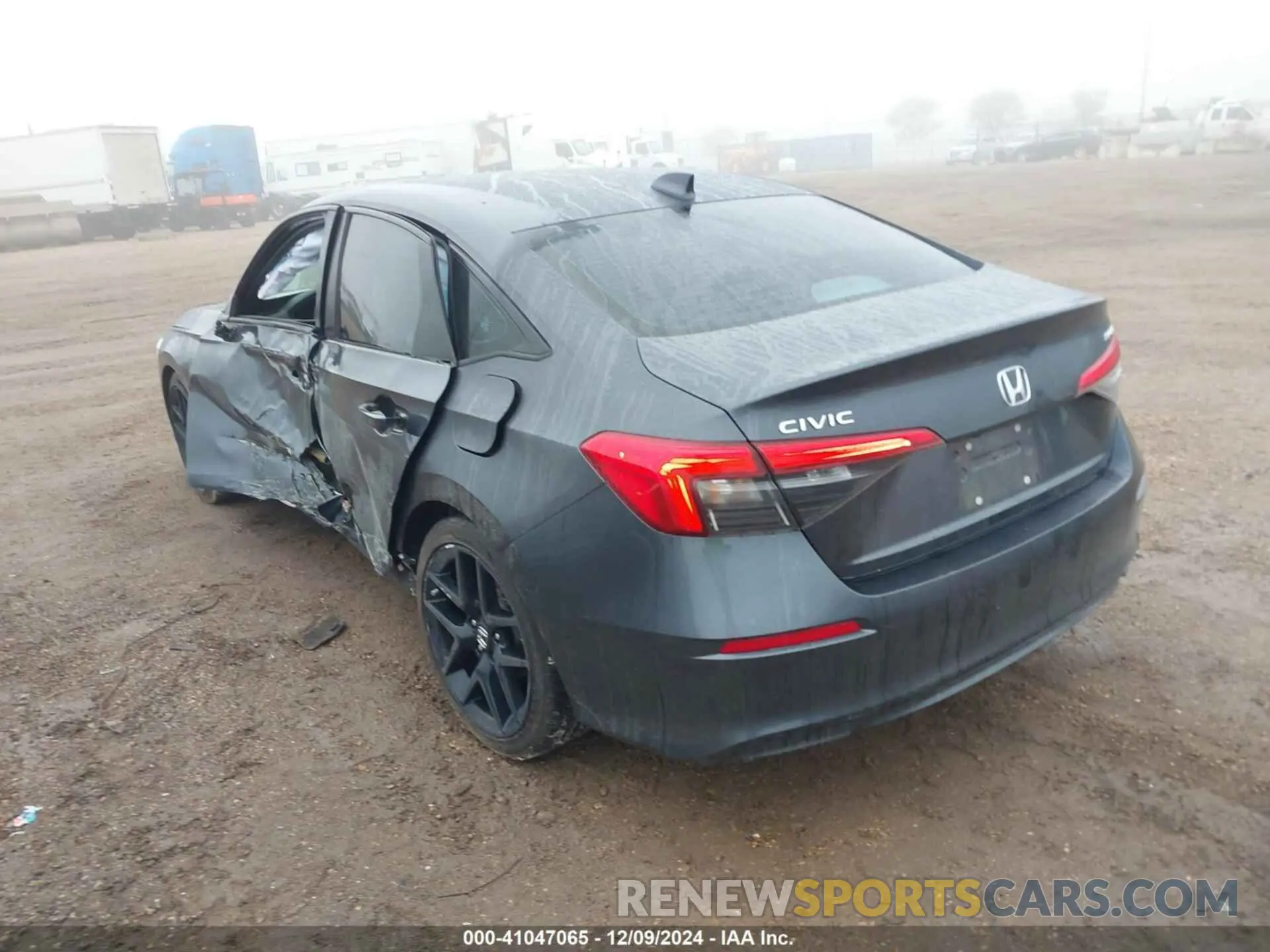 3 Photograph of a damaged car 2HGFE2F55RH575599 HONDA CIVIC 2024