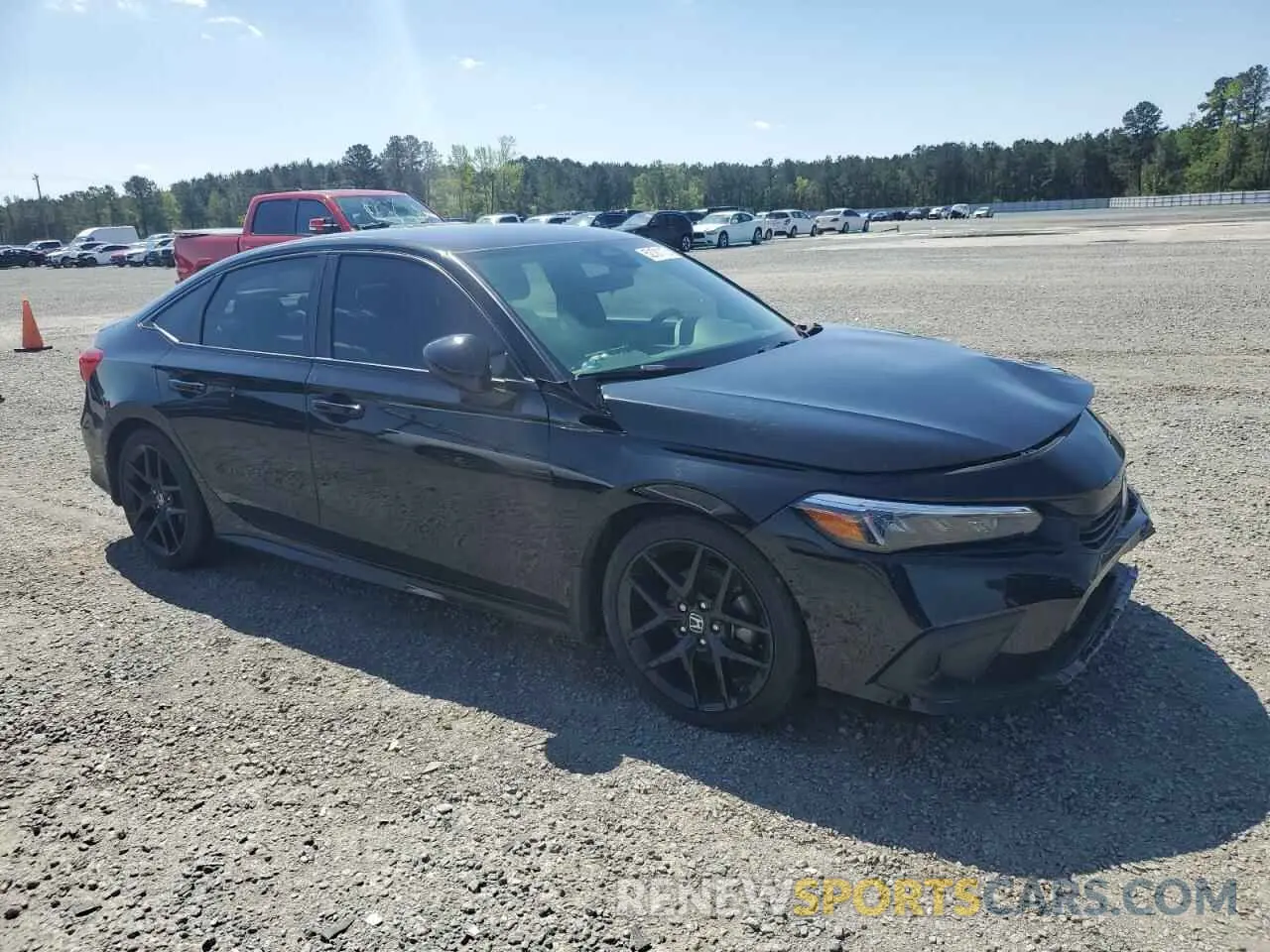 4 Photograph of a damaged car 2HGFE2F55RH576154 HONDA CIVIC 2024