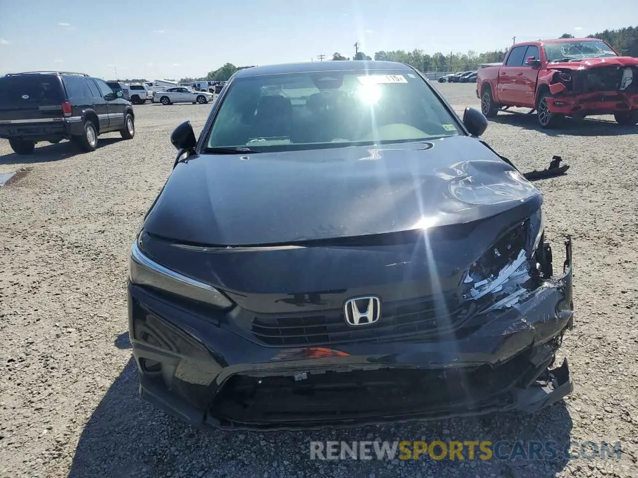 5 Photograph of a damaged car 2HGFE2F55RH576154 HONDA CIVIC 2024