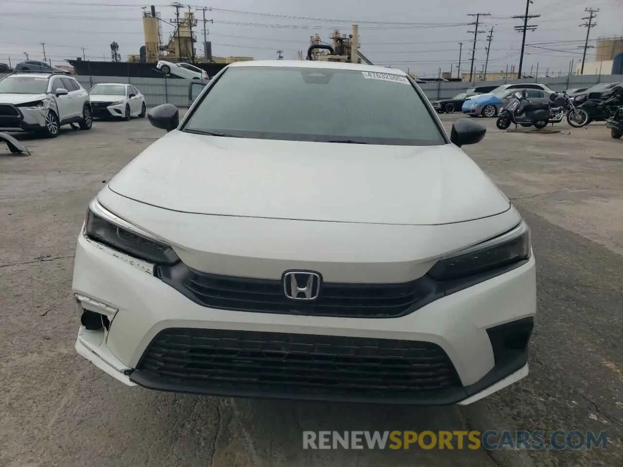 5 Photograph of a damaged car 2HGFE2F55RH582682 HONDA CIVIC 2024