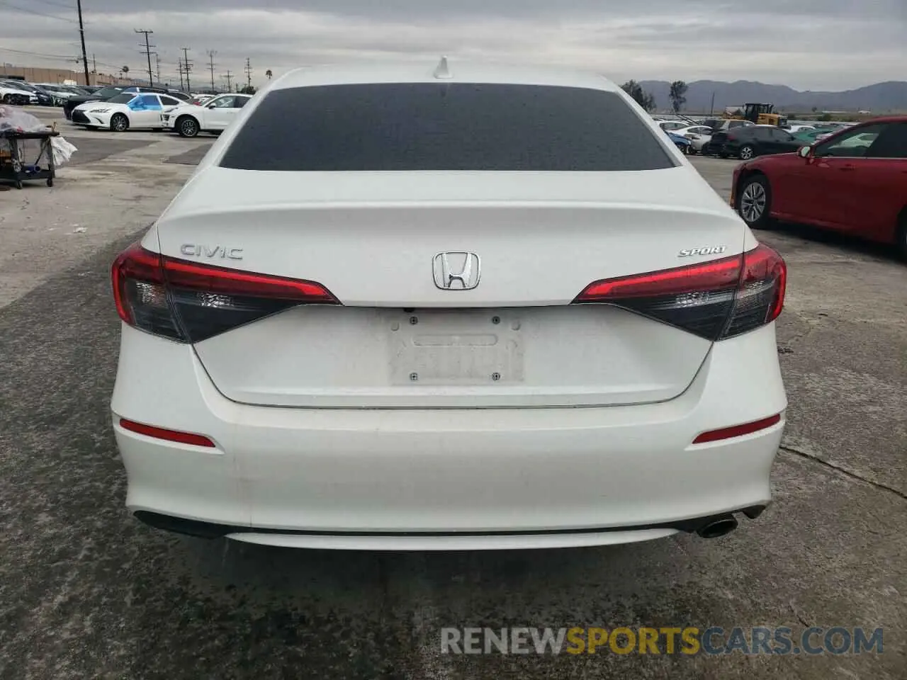 6 Photograph of a damaged car 2HGFE2F55RH582682 HONDA CIVIC 2024