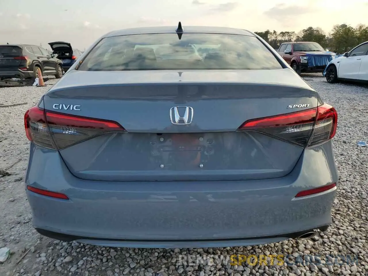 6 Photograph of a damaged car 2HGFE2F55RH583055 HONDA CIVIC 2024