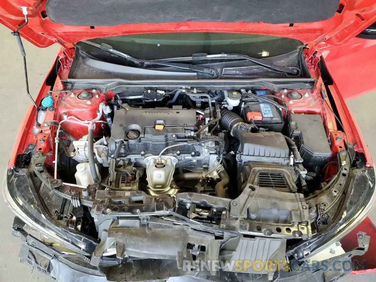 11 Photograph of a damaged car 2HGFE2F55RH585551 HONDA CIVIC 2024