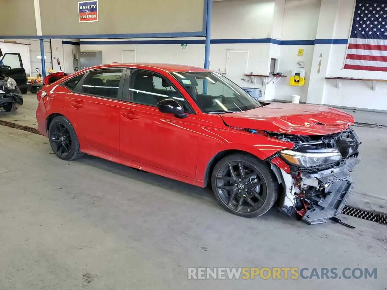 4 Photograph of a damaged car 2HGFE2F55RH585551 HONDA CIVIC 2024