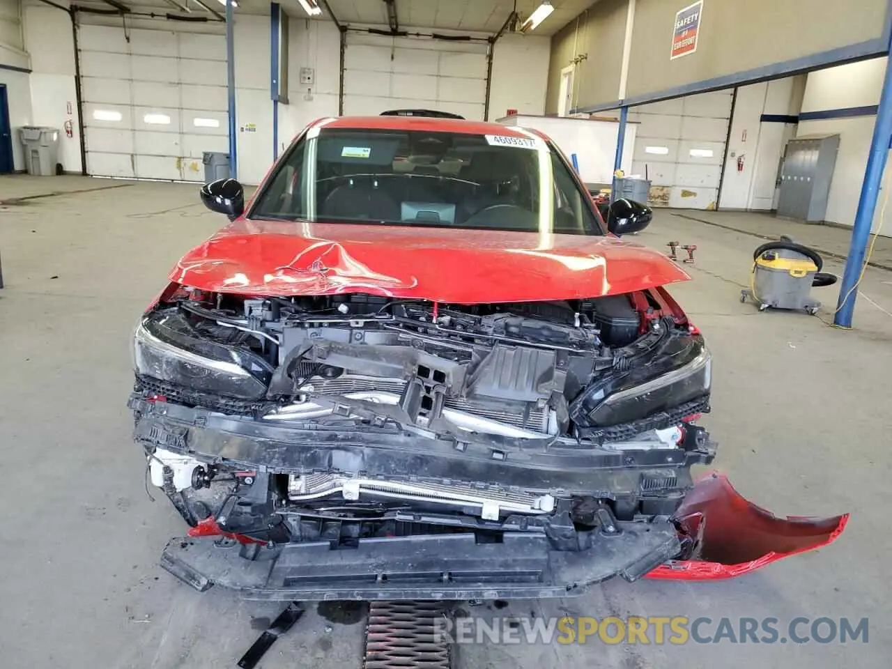 5 Photograph of a damaged car 2HGFE2F55RH585551 HONDA CIVIC 2024