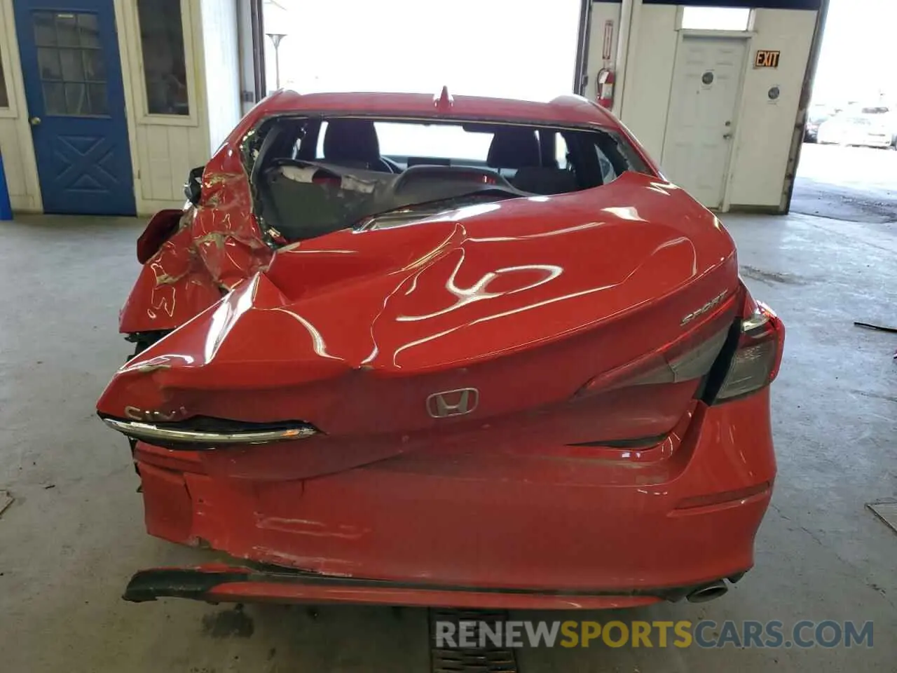 6 Photograph of a damaged car 2HGFE2F55RH585551 HONDA CIVIC 2024