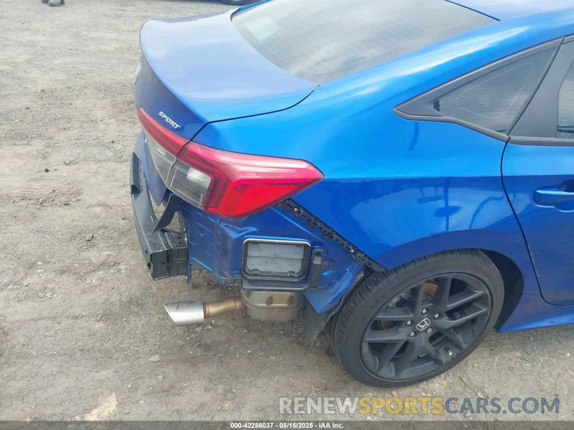 22 Photograph of a damaged car 2HGFE2F56RH501981 HONDA CIVIC 2024