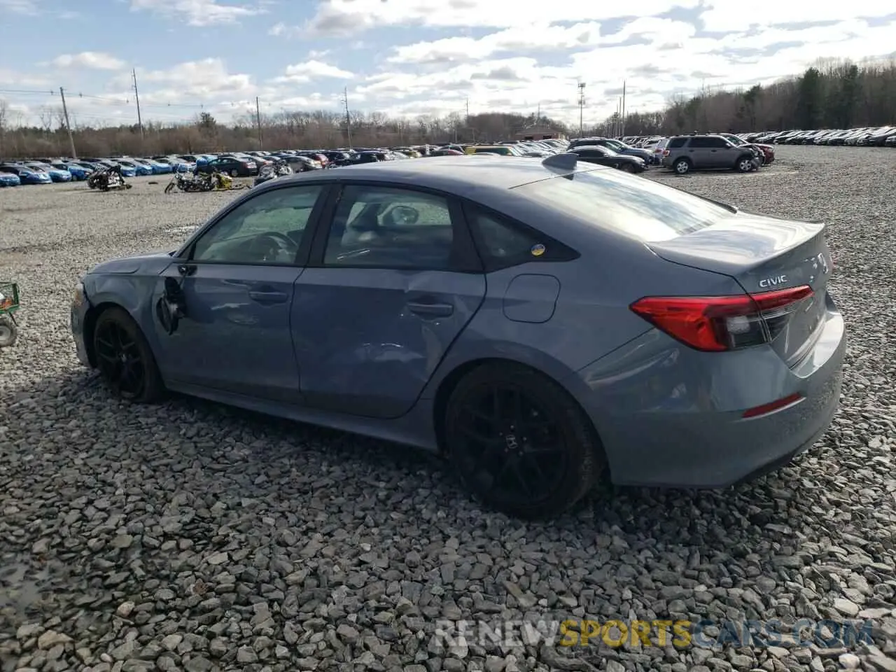 2 Photograph of a damaged car 2HGFE2F56RH503696 HONDA CIVIC 2024
