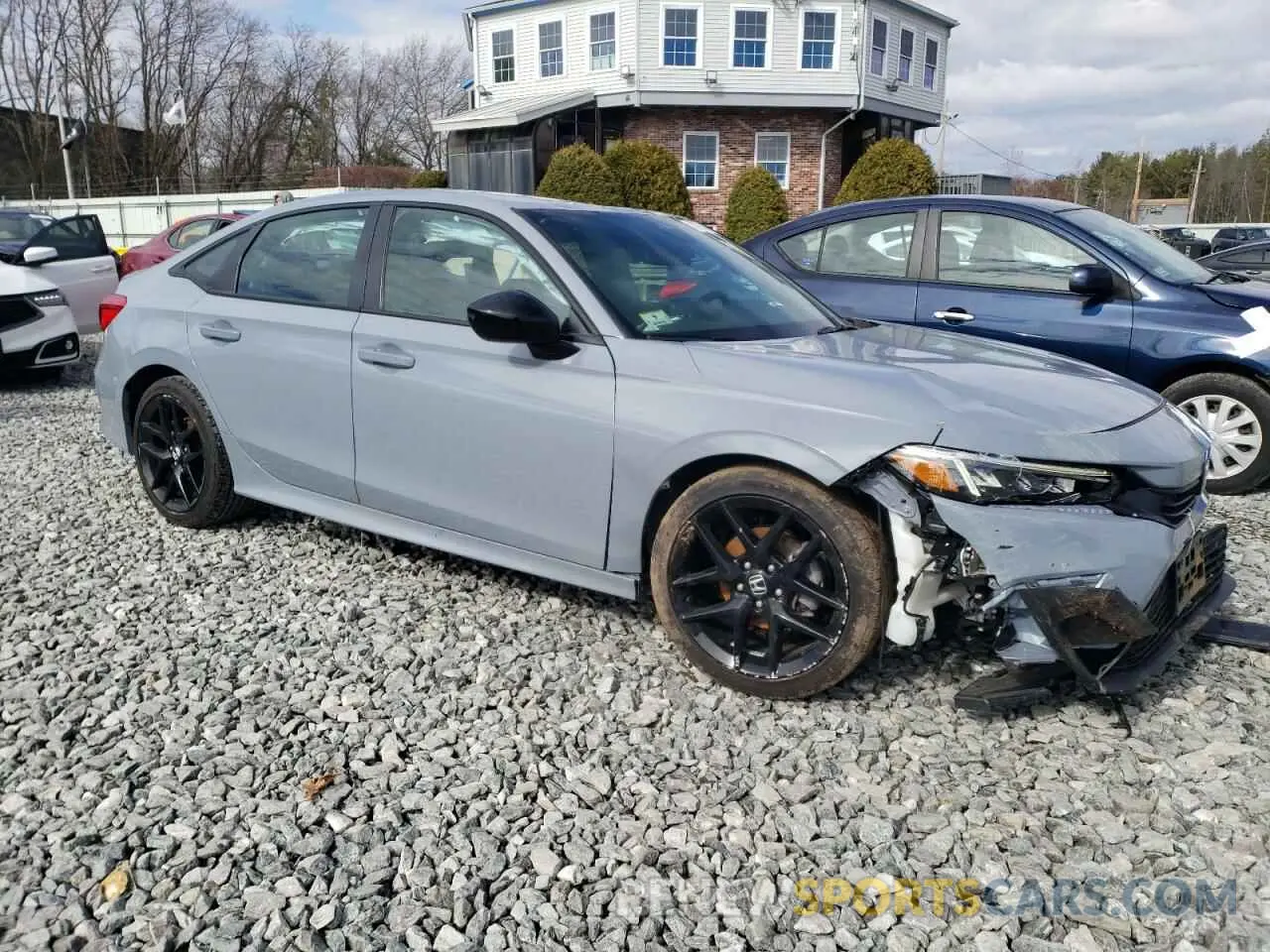 4 Photograph of a damaged car 2HGFE2F56RH503696 HONDA CIVIC 2024