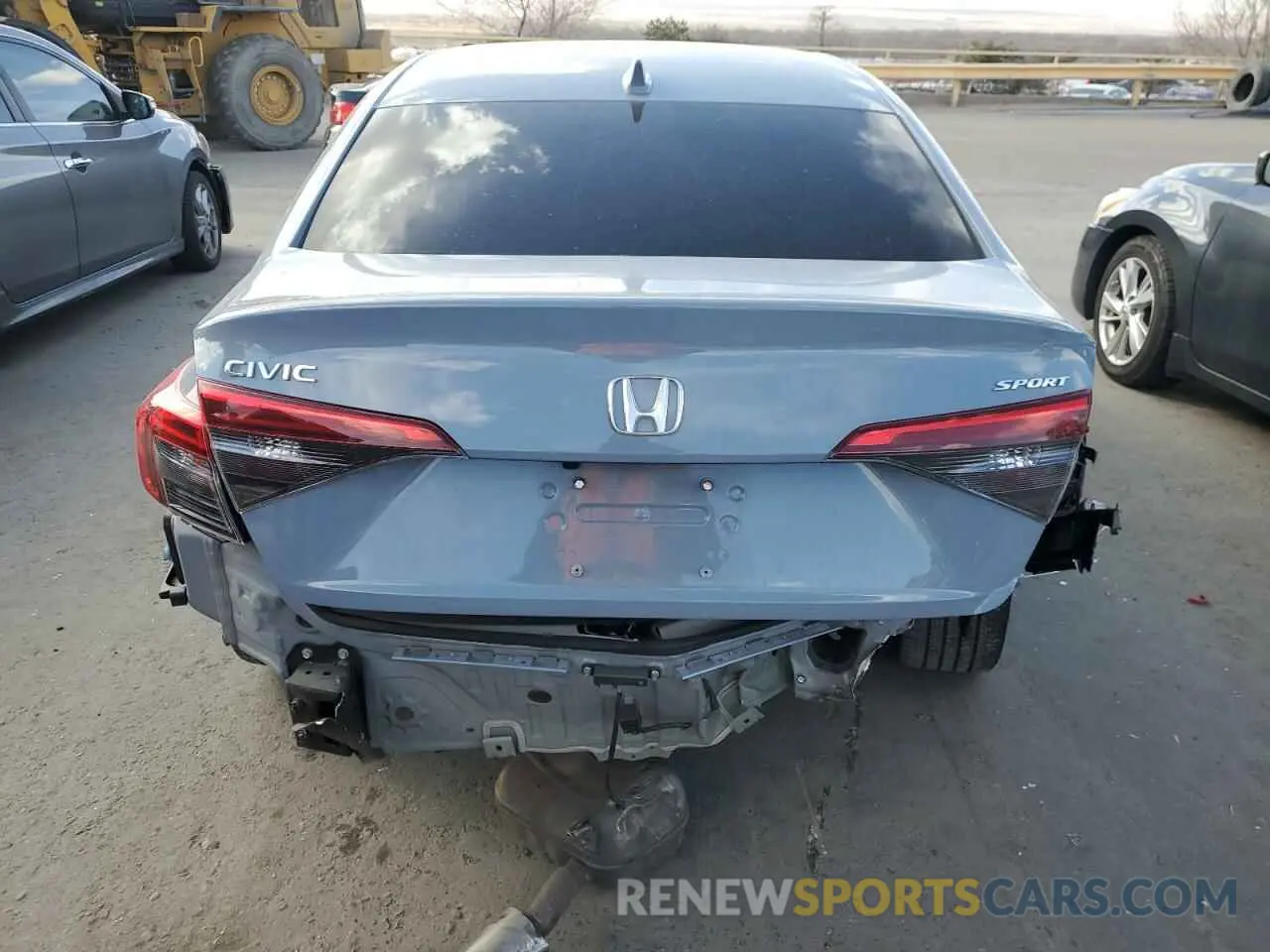 6 Photograph of a damaged car 2HGFE2F56RH510664 HONDA CIVIC 2024