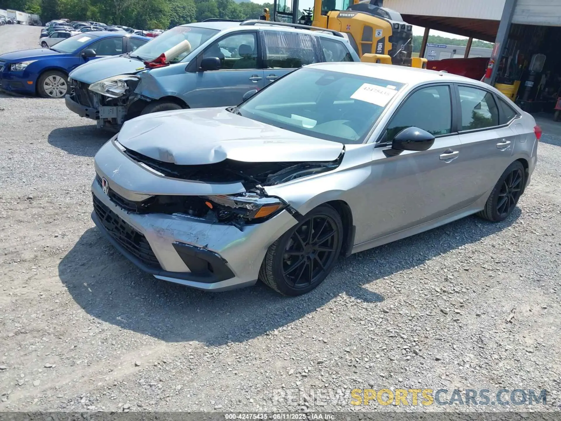 2 Photograph of a damaged car 2HGFE2F56RH515475 HONDA CIVIC 2024