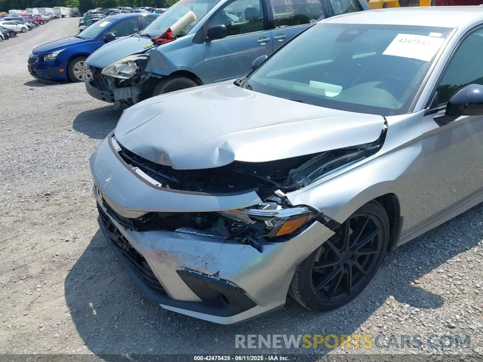 6 Photograph of a damaged car 2HGFE2F56RH515475 HONDA CIVIC 2024