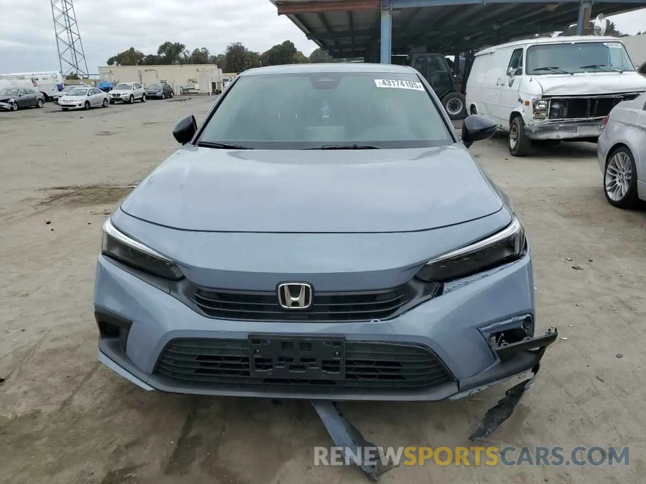 5 Photograph of a damaged car 2HGFE2F56RH516139 HONDA CIVIC 2024