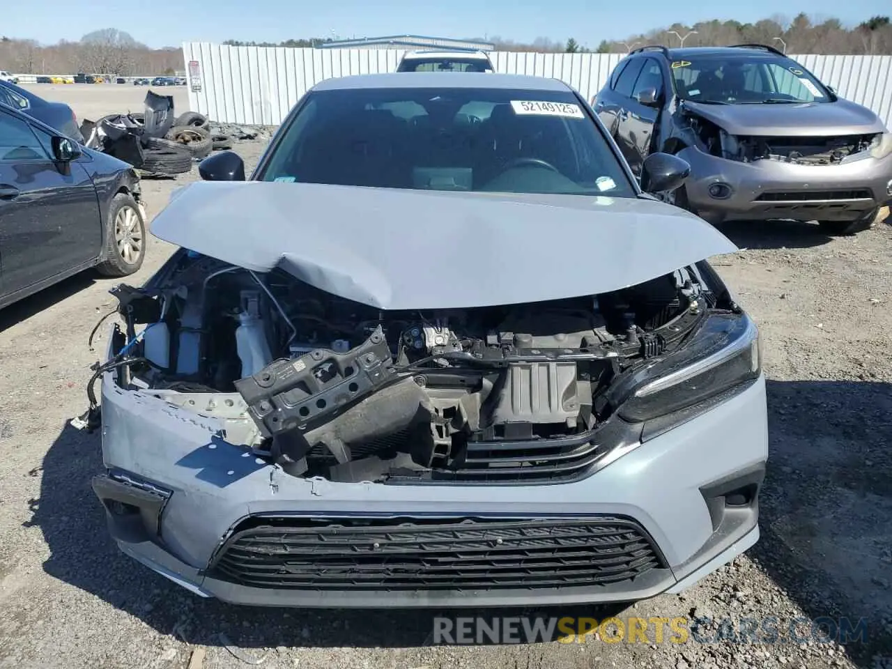 5 Photograph of a damaged car 2HGFE2F56RH524869 HONDA CIVIC 2024